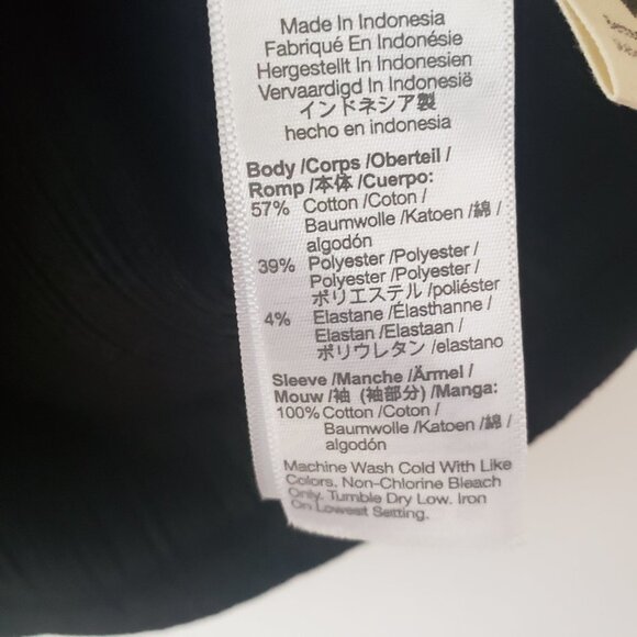 madewell Flutter-Sleeve Weavemix Ribbed Top size XS - Picture 6 of 6